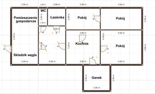 Stary dom siedlisko wśród gór z działkami 60 arów.