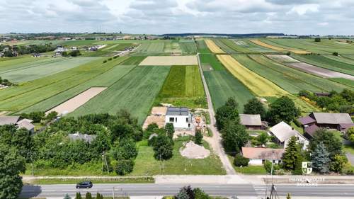 dz budowlana 11.4a z projektem bliźniaka Miechów