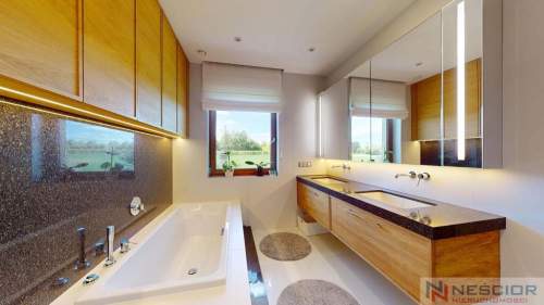 Dom premium z salą fitness i systemem smart home