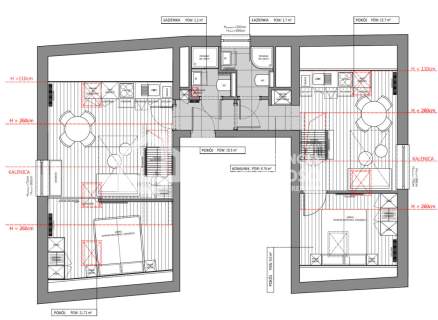 dwa apartamenty na Gdańskiej Starówce