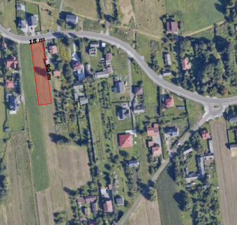 Działka 1610m2 18x90m ul. Majdan, Zamość - budowlana, MN R