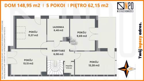 NOWOCZESNY DOM Z DWUSTANOWISKOWYM GARAŻEM