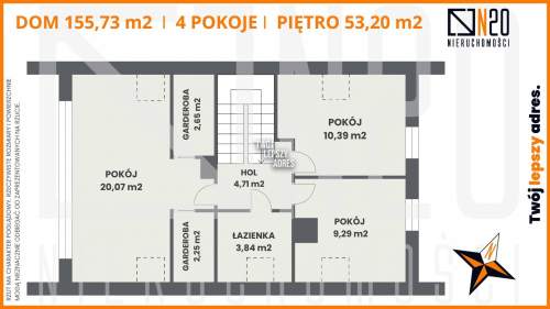 Wolnostojący dom 4 pok, 6, ar działka -Czernichów
