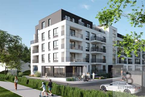 Nowe 2pok. mieszkanie z dużym balkonem, Słupsk