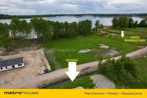 Mazury działka 1 968 m z dostępem do jeziora