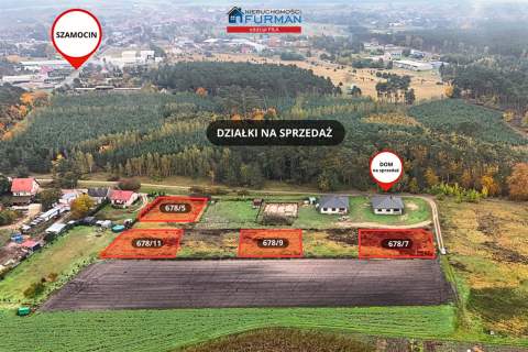 Działka budowlana z WZ - Atanazyn, gm. Szamocin