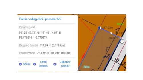 Działka budowlana 5386m2 z MPZP - podział na 5 działek