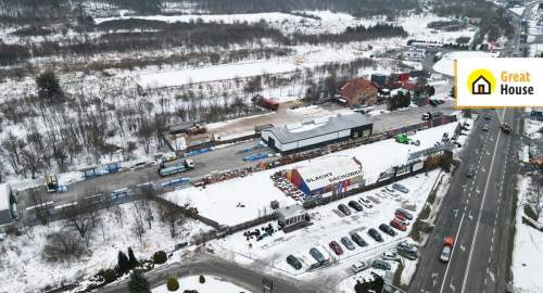 Działka inwestycyjna usługi/produkcja, uzbrojona