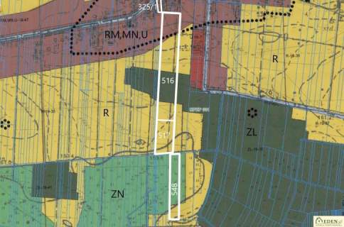 Działka budowlano-rolno-leśna 5,4 ha w Rolach