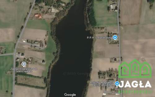 Działki w pierwszej lini brzegowej w Zalesiu Krół.