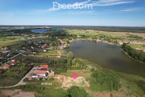 Działka o pow. 6726 m2 w Oraczach.