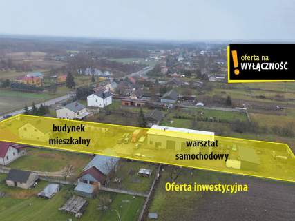 Oferta inwestycyjna - Warsztat i dom jednorodzinny