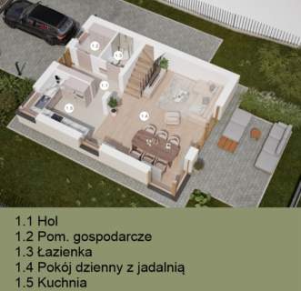 4 Pokojowe domy w pięknej okolicy Rudawa