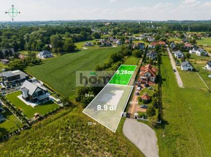 Działka budowlana na sprzedaż, 890 m2, Kraków