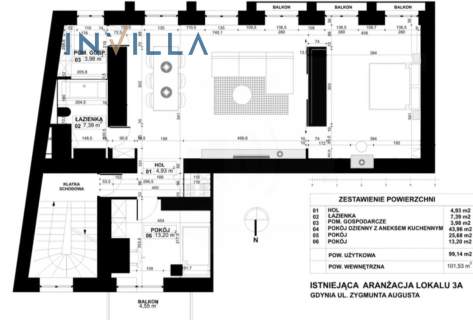 Modernistyczny Apartament 101 m2