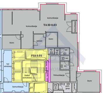 Do wynajęcia biuro 1251 m2 Mokotów