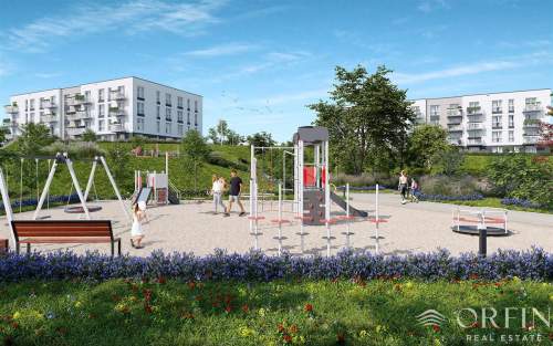 Rokitki 2-pokojowe mieszkanie 36,56 m2 planowan