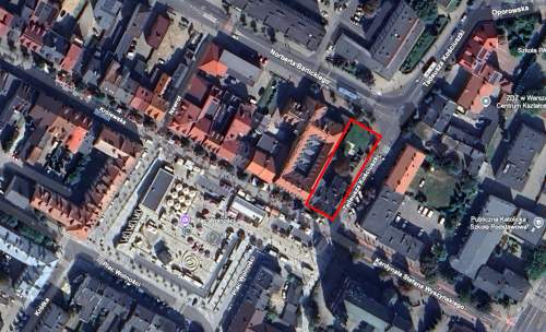 Kamienica w centrum Kutna przy Placu Wolności ul. Królewsk