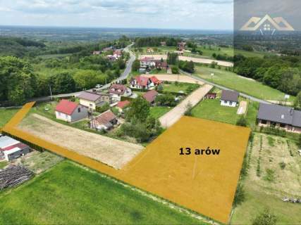 Widokowa działka Szczepanowice, gm. Pleśna