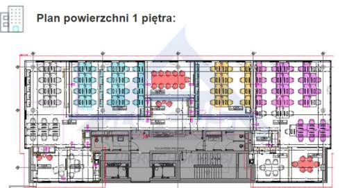 Biuro wynajem 364 m2, Mokotów