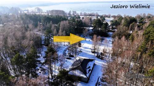 Cisza, las i jezioro   działka budowlana