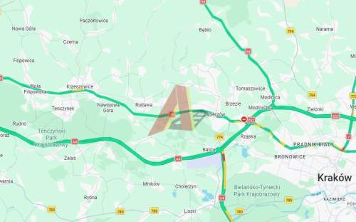 Działka 87arowa Usługowo Budowlana z terenem rolnym