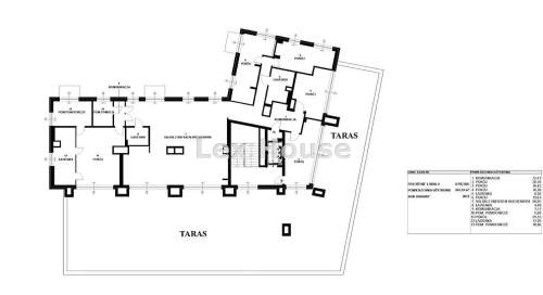 Wyjątkowy apartament, 261m2, jeden poziom.