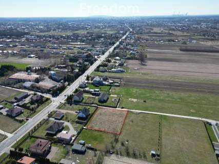 Działka budowlana 1646 m2 Zawady k. Bełchatowa