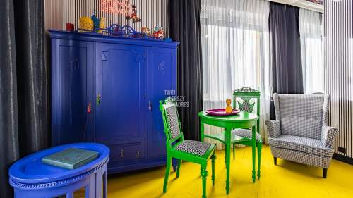 Designerskie mieszkanie z ogródkiem i garażem