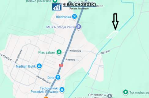 działka budowlana 15ar, Radwanice/Polkowice