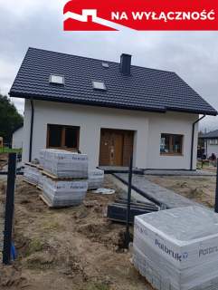 Dom w stanie deweloperskim.
