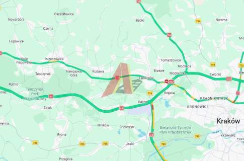 Działka 87arowa Usługowo Budowlana z terenem rolnym