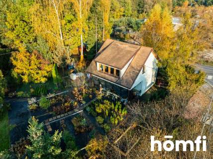 Działka 792m2 z drewnianym domem nad Zegrzem