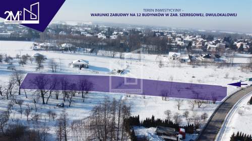 Projekt osiedla 12 szeregówek Łańcut