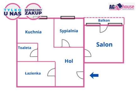 Funkcjonalne mieszkanie w Kartuzach 