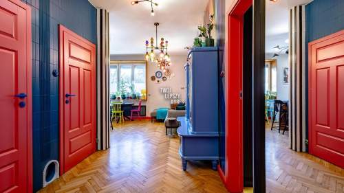Designerskie mieszkanie z ogródkiem i garażem