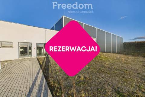 Nowoczesna hala produkcyjno - magazynowa.