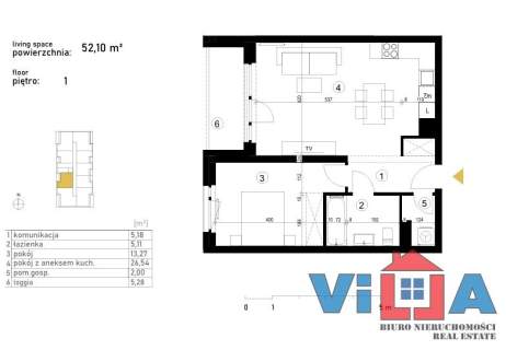 2-POKOJOWE MIESZKANIE W APARTAMENTOWCU