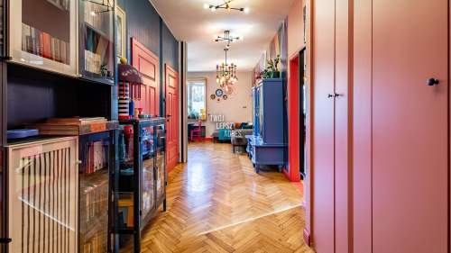 Designerskie mieszkanie z ogródkiem i garażem