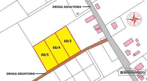 Duże działki budowlane - Nowy Chwalim gm. Barwice.