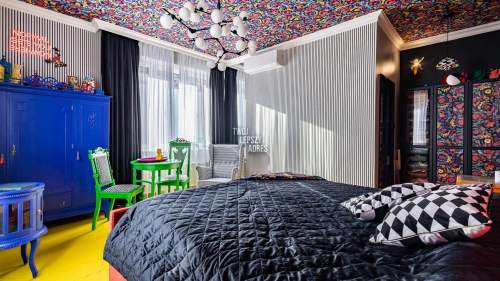 Designerskie mieszkanie z ogródkiem i garażem