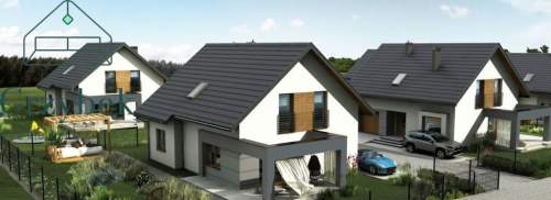 Domy wolnostojące Luborzyca-Kocmyrzów 136m,garaż