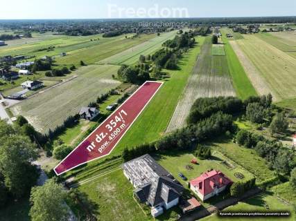 Duża działka 4600 m2, Kobierne, Dębe Wielkie, 2xWZ