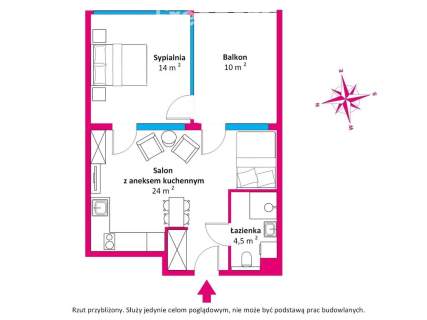 Apartament w Kołobrzegu miejsce parkingowe