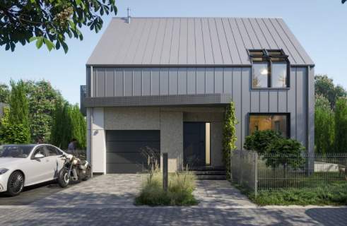 NOWOCZESNY DOM 119,5 m2 W OTOCZENIU ZIELENI