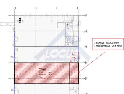 Żerań powierzchnia magazynowo- biurowa 1204m2