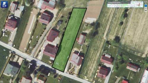 DZIAŁKA POD ZABUDOWĘ ZAGRODOWĄ W PRZYSIEKACH O POW. 12,5 ARA