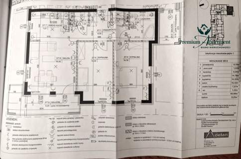 Luksusowy apartament z loggią/Leszczyńska