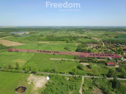 Duża działka z możliwością zabudowy Warmia Mazury