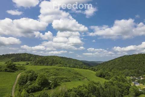 Działka na stoku, Mchawa, Bieszczady